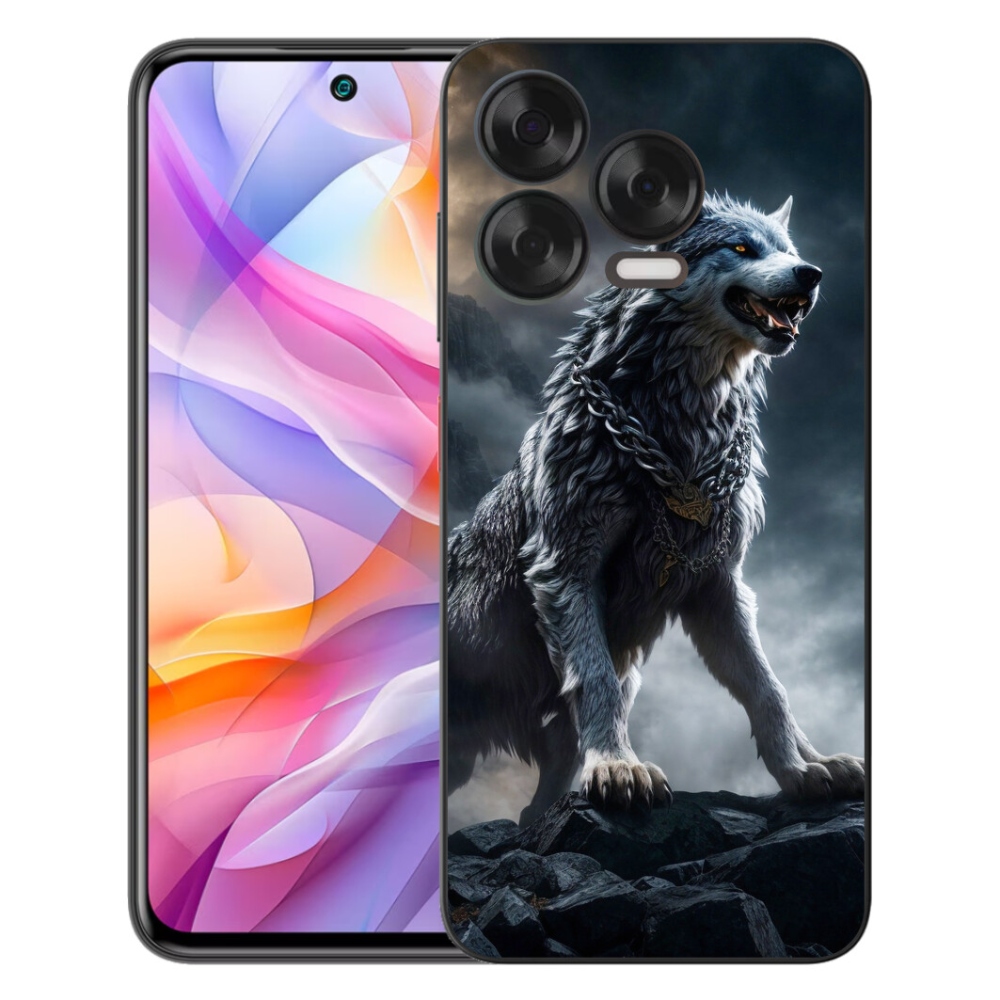 Gelový kryt mmCase na ZTE Blade V70 Vita - vlk 1