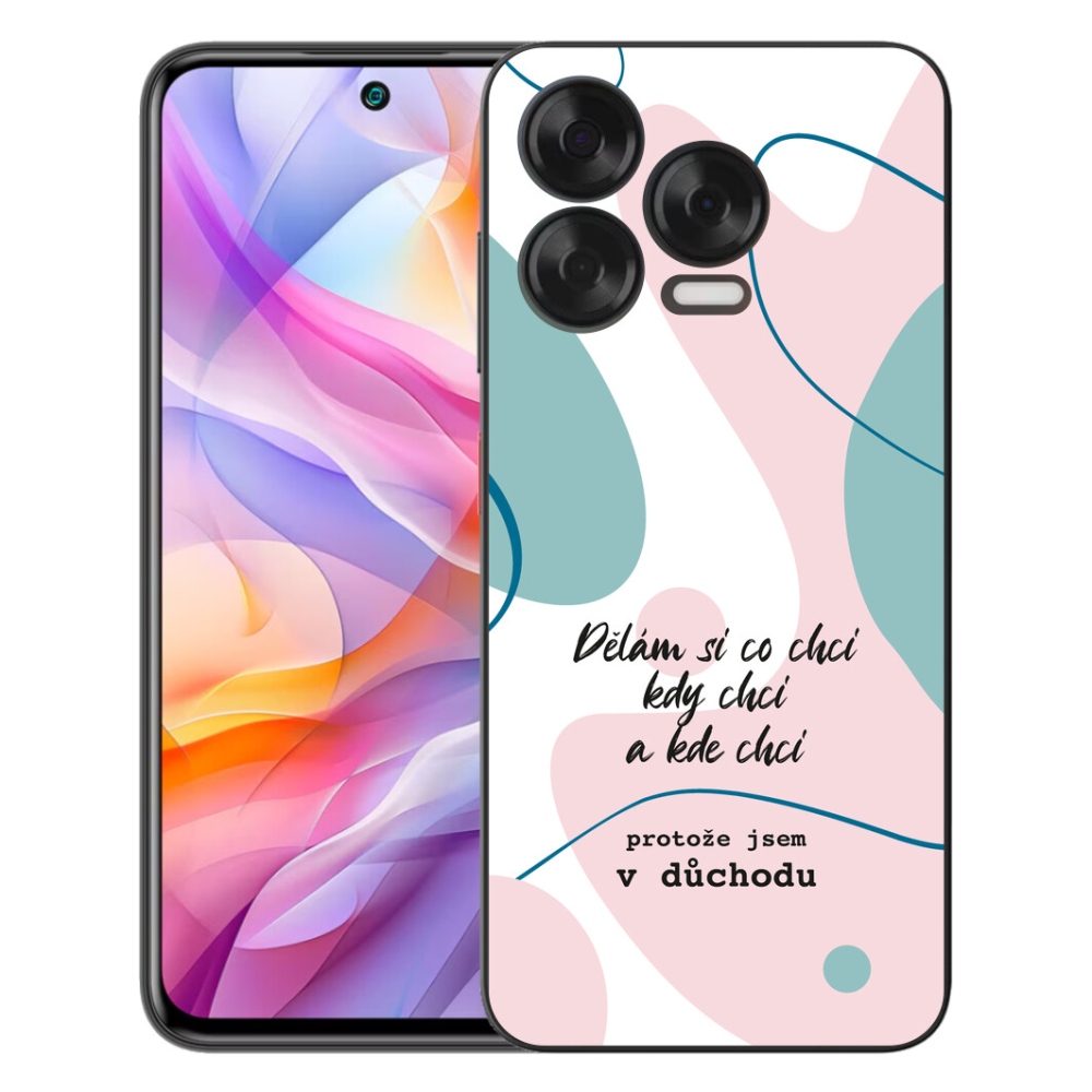 Gelový kryt mmCase na ZTE Blade V70 Vita - vtipný text 10 bílé pozadí