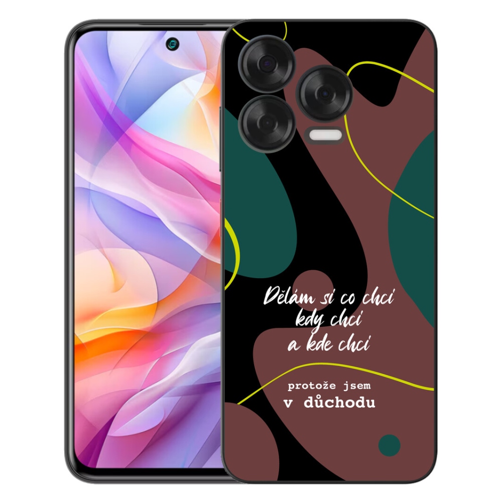Gelový kryt mmCase na ZTE Blade V70 Vita - vtipný text 10 černé pozadí