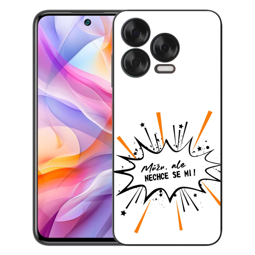 Gelový kryt mmCase na ZTE Blade V70 Vita - vtipný text 11 bílé pozadí