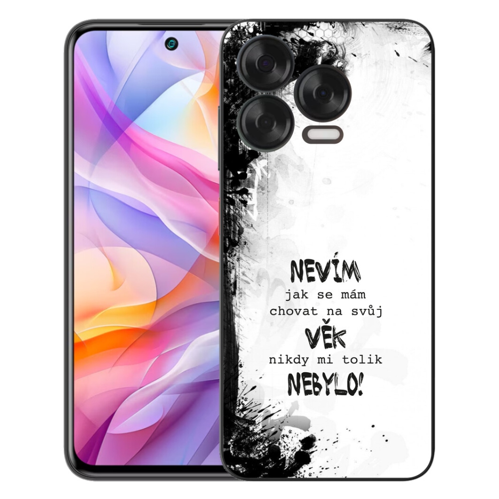 Gelový kryt mmCase na ZTE Blade V70 Vita - vtipný text 14 bílé pozadí