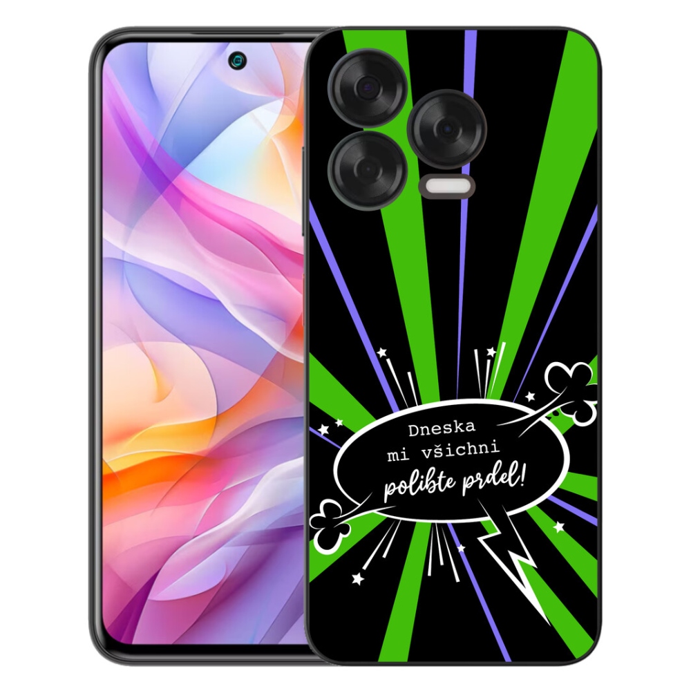 Gelový kryt mmCase na ZTE Blade V70 Vita - vtipný text 15 černé pozadí