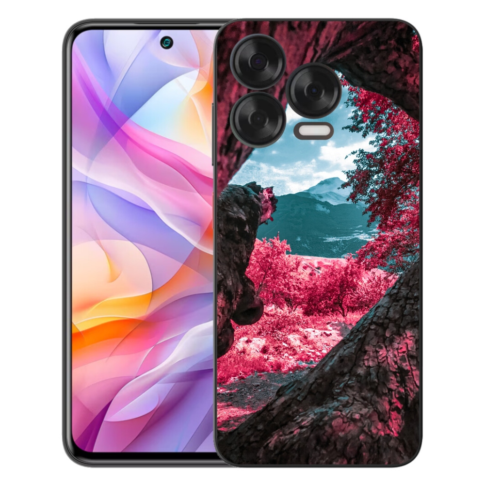 Gelový kryt mmCase na ZTE Blade V70 Vita - výhled na hory