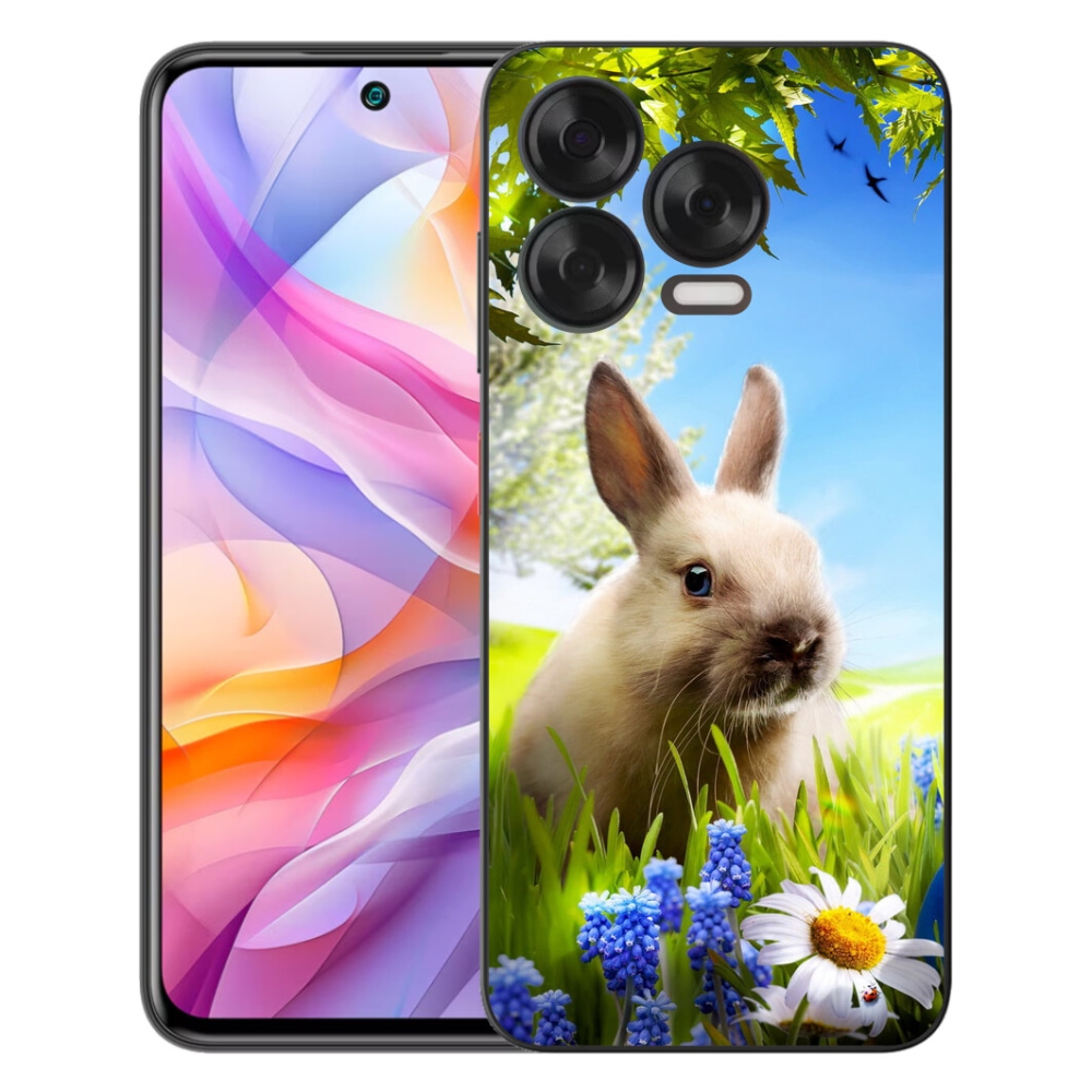 Gelový kryt mmCase na ZTE Blade V70 Vita - zajíček
