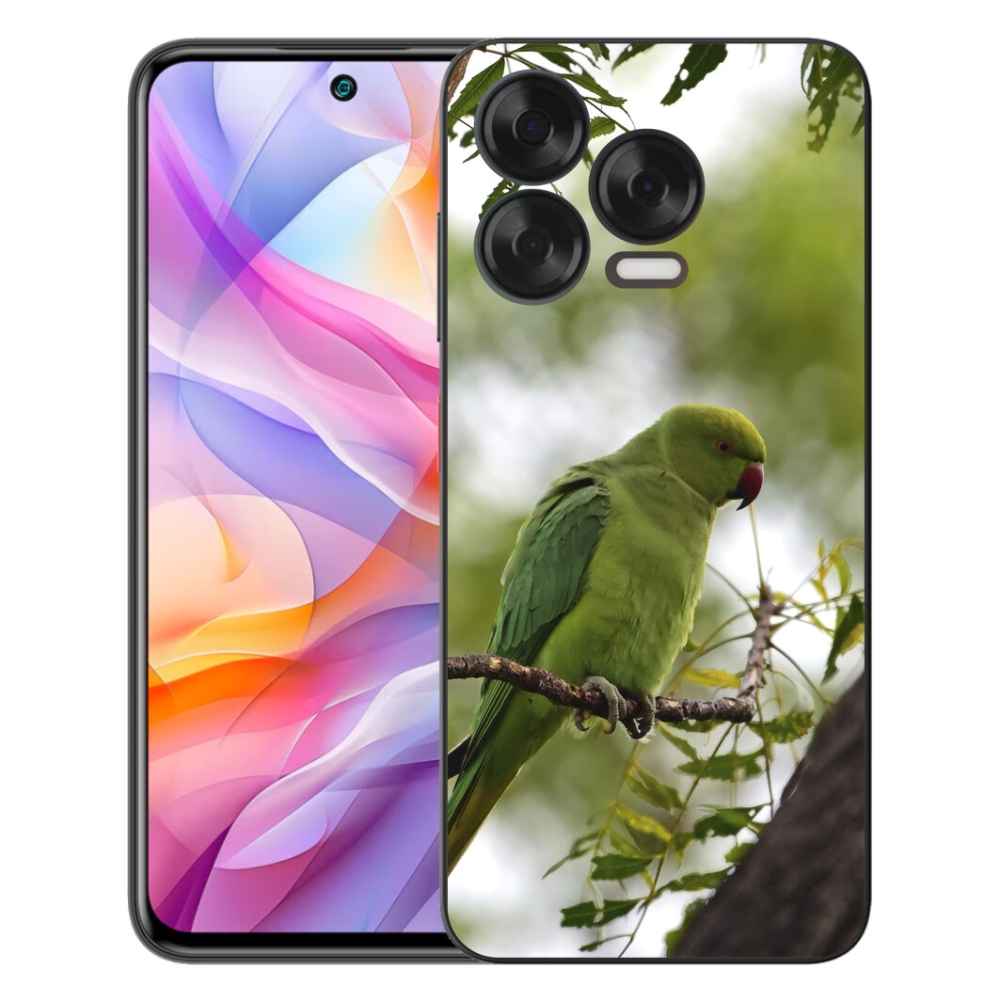 Gelový kryt mmCase na ZTE Blade V70 Vita - zelený papoušek