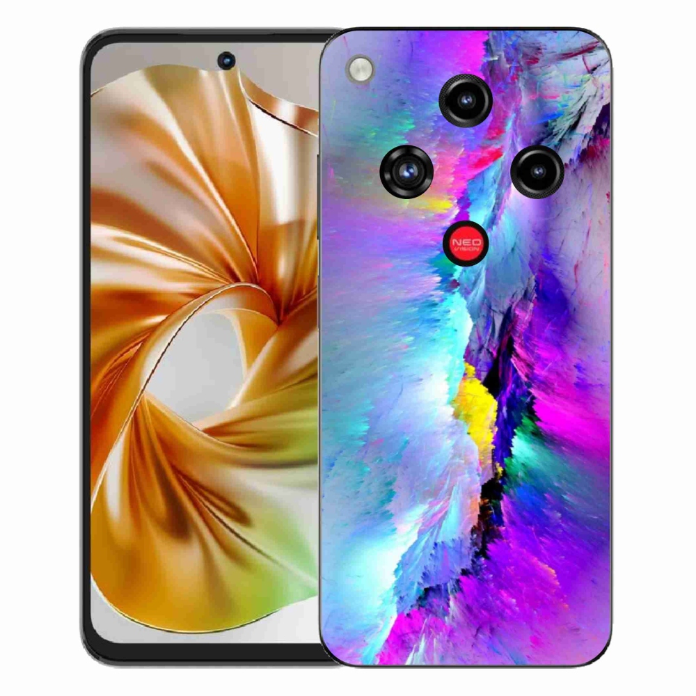 Gelový kryt mmCase na ZTE Nubia Focus 2 - abstrakt