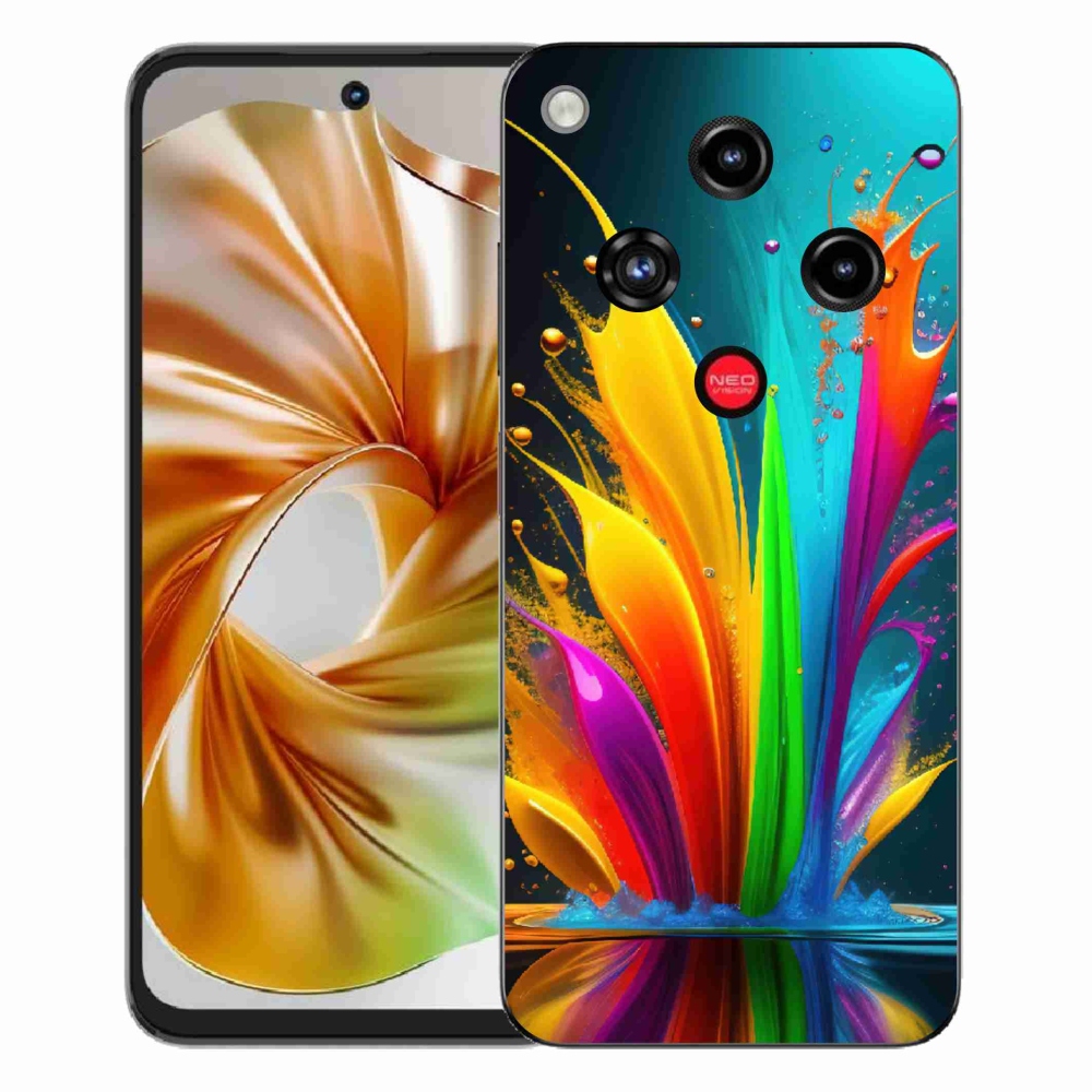 Gelový kryt mmCase na ZTE Nubia Focus 2 - abstraktní motiv 1