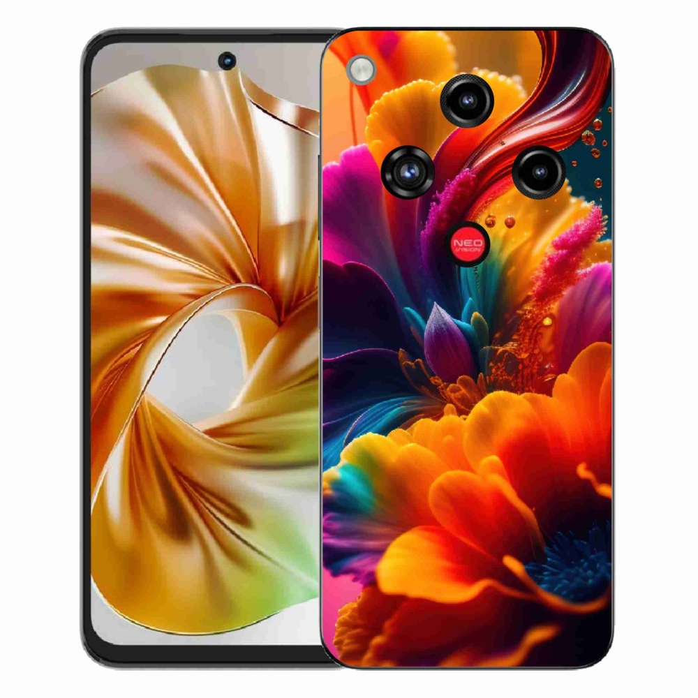 Gelový kryt mmCase na ZTE Nubia Focus 2 - abstraktní motiv 2
