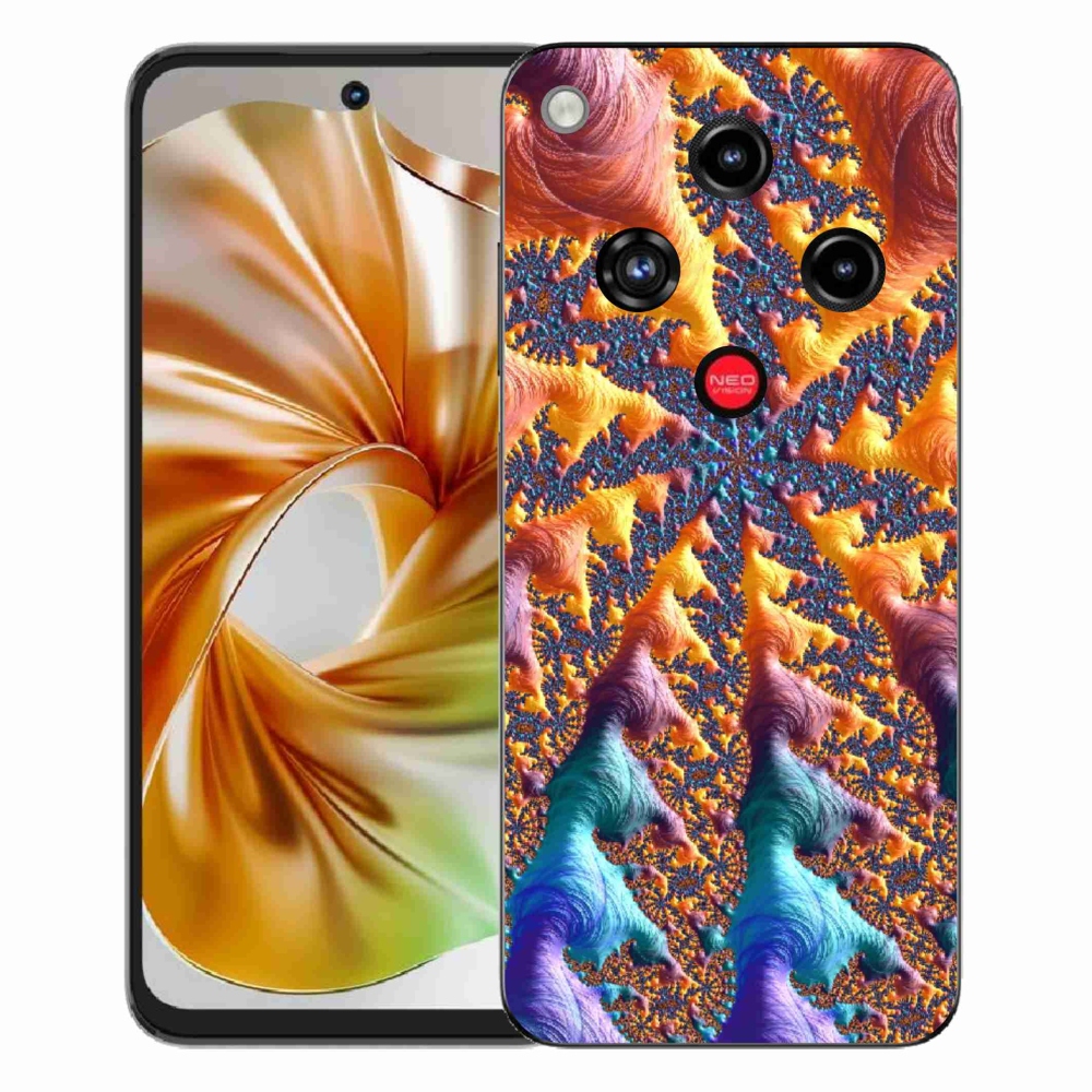Gelový kryt mmCase na ZTE Nubia Focus 2 - abstraktní motiv 23