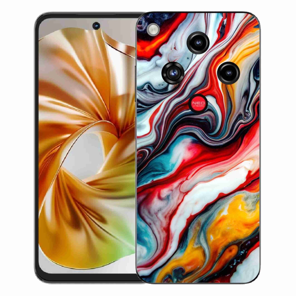 Gelový kryt mmCase na ZTE Nubia Focus 2 - abstraktní motiv 35