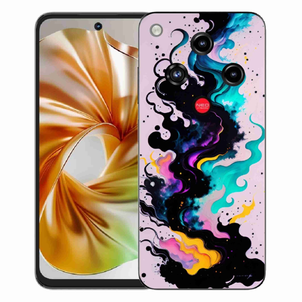 Gelový kryt mmCase na ZTE Nubia Focus 2 - abstraktní motiv 4