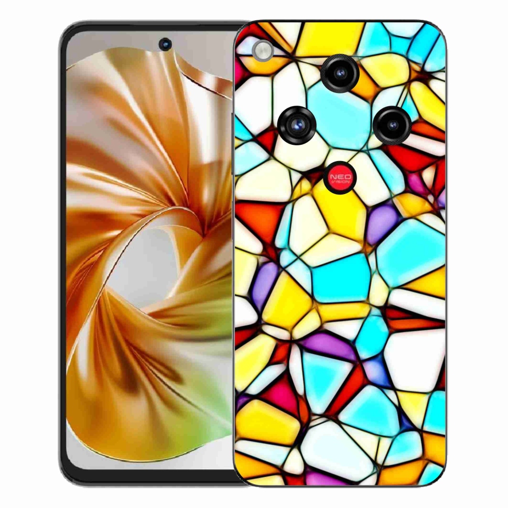 Gelový kryt mmCase na ZTE Nubia Focus 2 - abstraktní motiv 40
