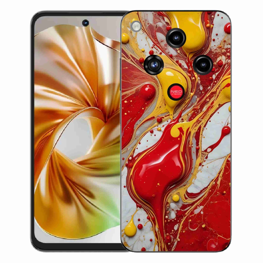 Gelový kryt mmCase na ZTE Nubia Focus 2 - abstraktní motiv 42