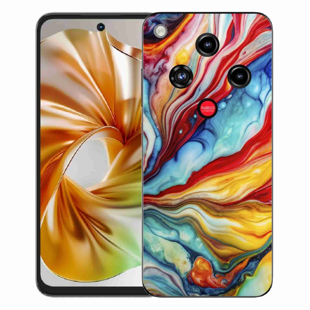Gelový kryt mmCase na ZTE Nubia Focus 2 - abstraktní motiv 58
