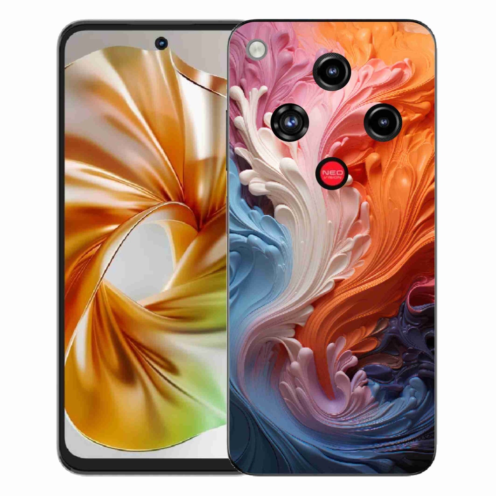 Gelový kryt mmCase na ZTE Nubia Focus 2 - abstraktní motiv 8