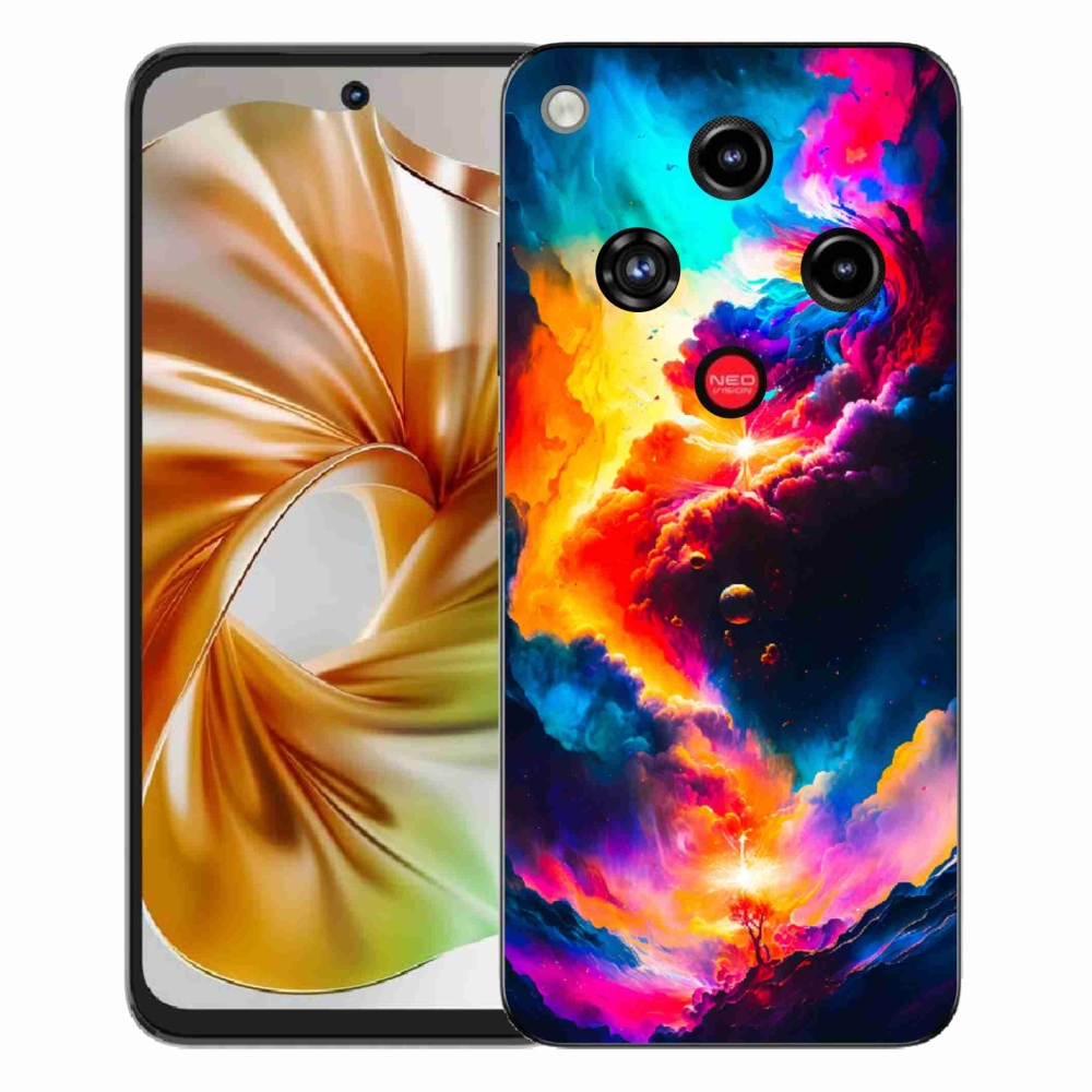 Gelový kryt mmCase na ZTE Nubia Focus 2 - abstraktní motiv