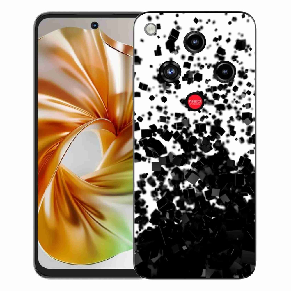 Gelový kryt mmCase na ZTE Nubia Focus 2 - abstraktní vzor 1