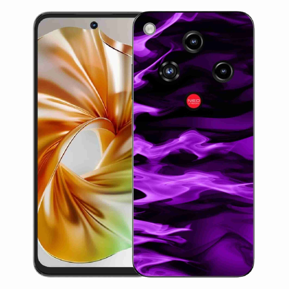 Gelový kryt mmCase na ZTE Nubia Focus 2 - abstraktní vzor 9