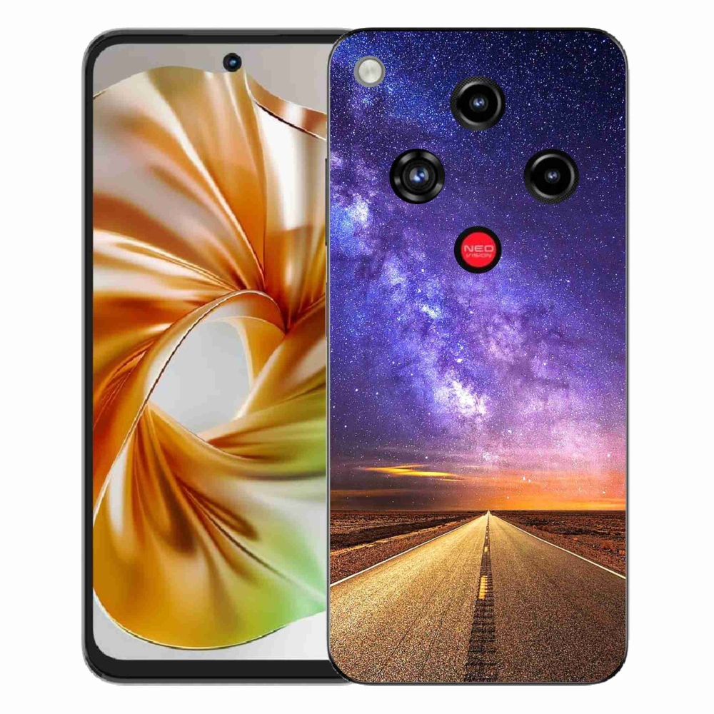 Gelový kryt mmCase na ZTE Nubia Focus 2 - americká silnice