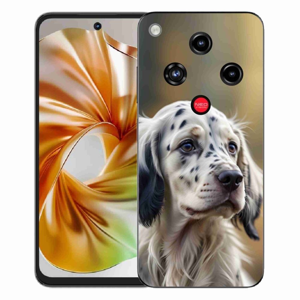 Gelový kryt mmCase na ZTE Nubia Focus 2 - anglický setr