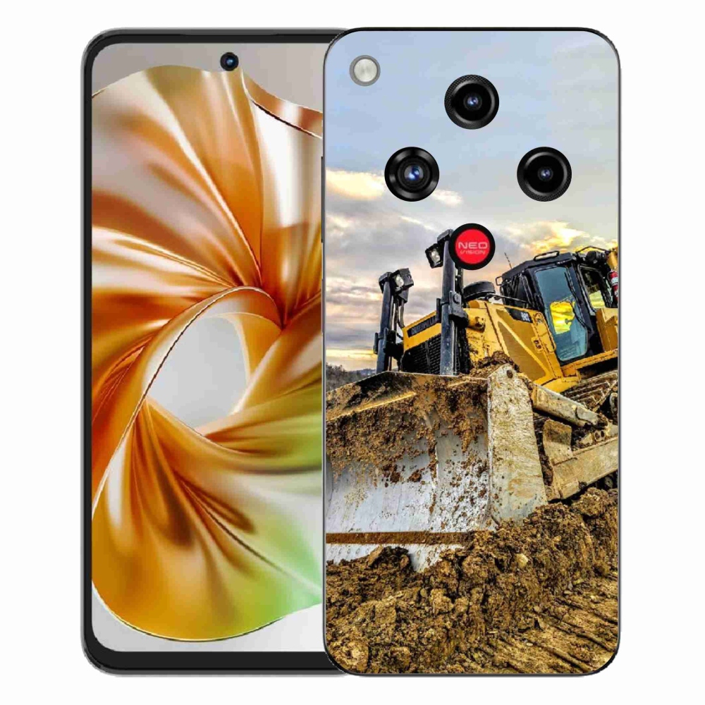 Gelový kryt mmCase na ZTE Nubia Focus 2 - bagr