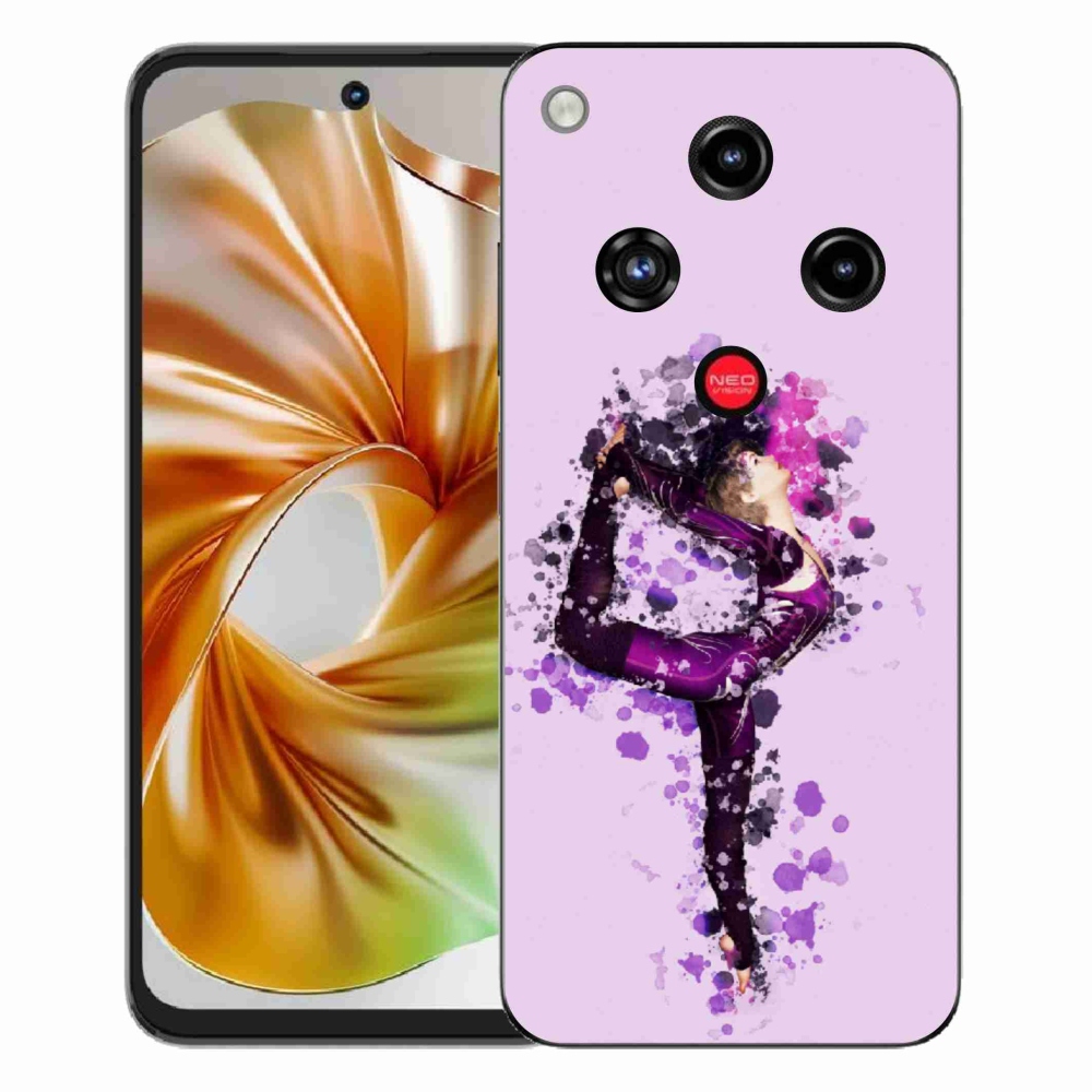 Gelový kryt mmCase na ZTE Nubia Focus 2 - baletka