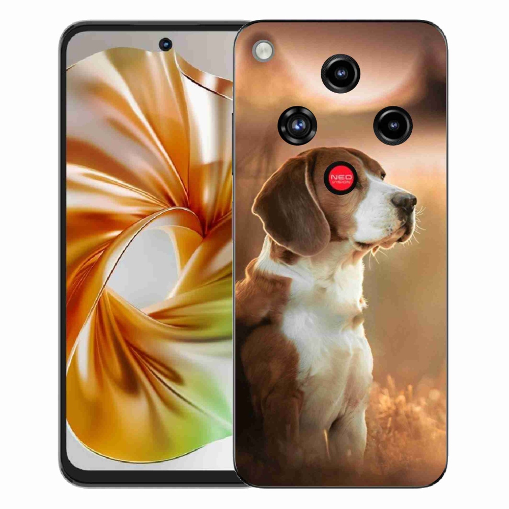 Gelový kryt mmCase na ZTE Nubia Focus 2 - bígl