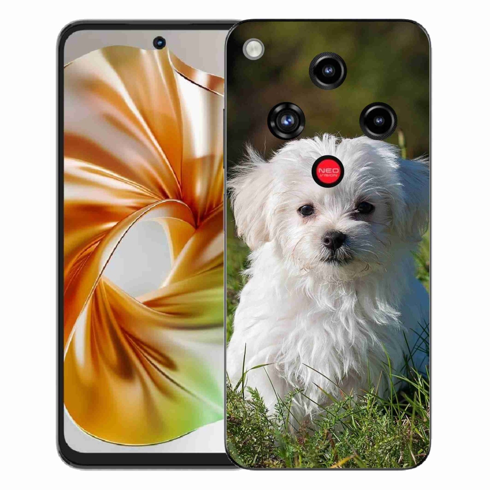 Gelový kryt mmCase na ZTE Nubia Focus 2 - bišonek