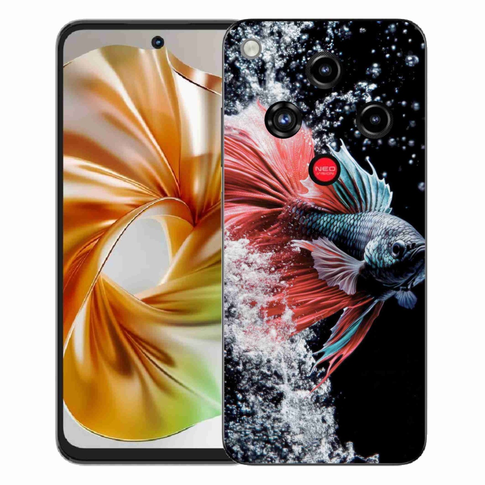 Gelový kryt mmCase na ZTE Nubia Focus 2 - bojovnice pestrá
