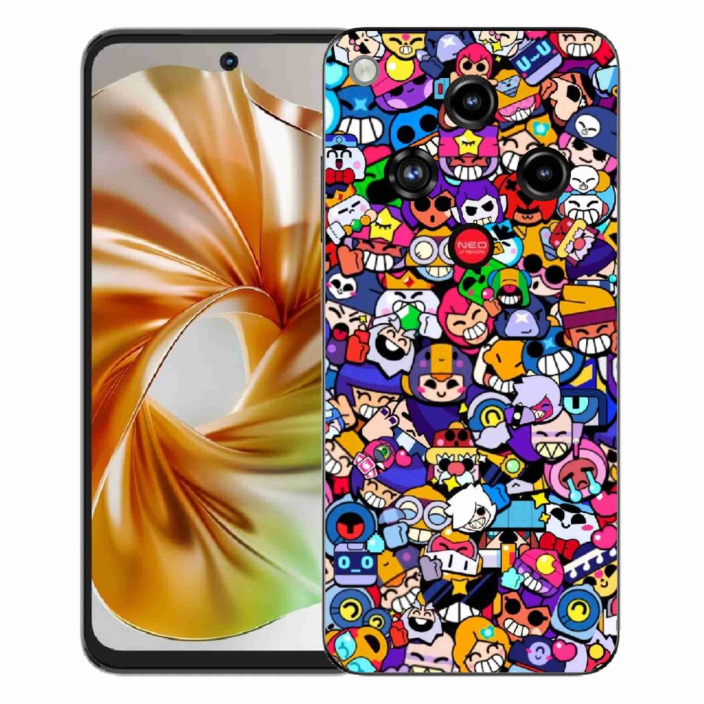 Gelový kryt mmCase na ZTE Nubia Focus 2 - brawl stars 2