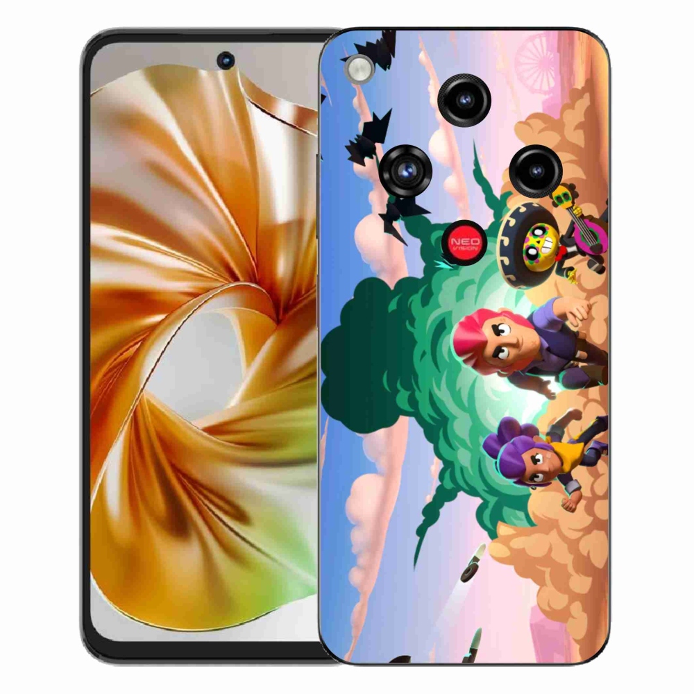 Gelový kryt mmCase na ZTE Nubia Focus 2 - brawl stars
