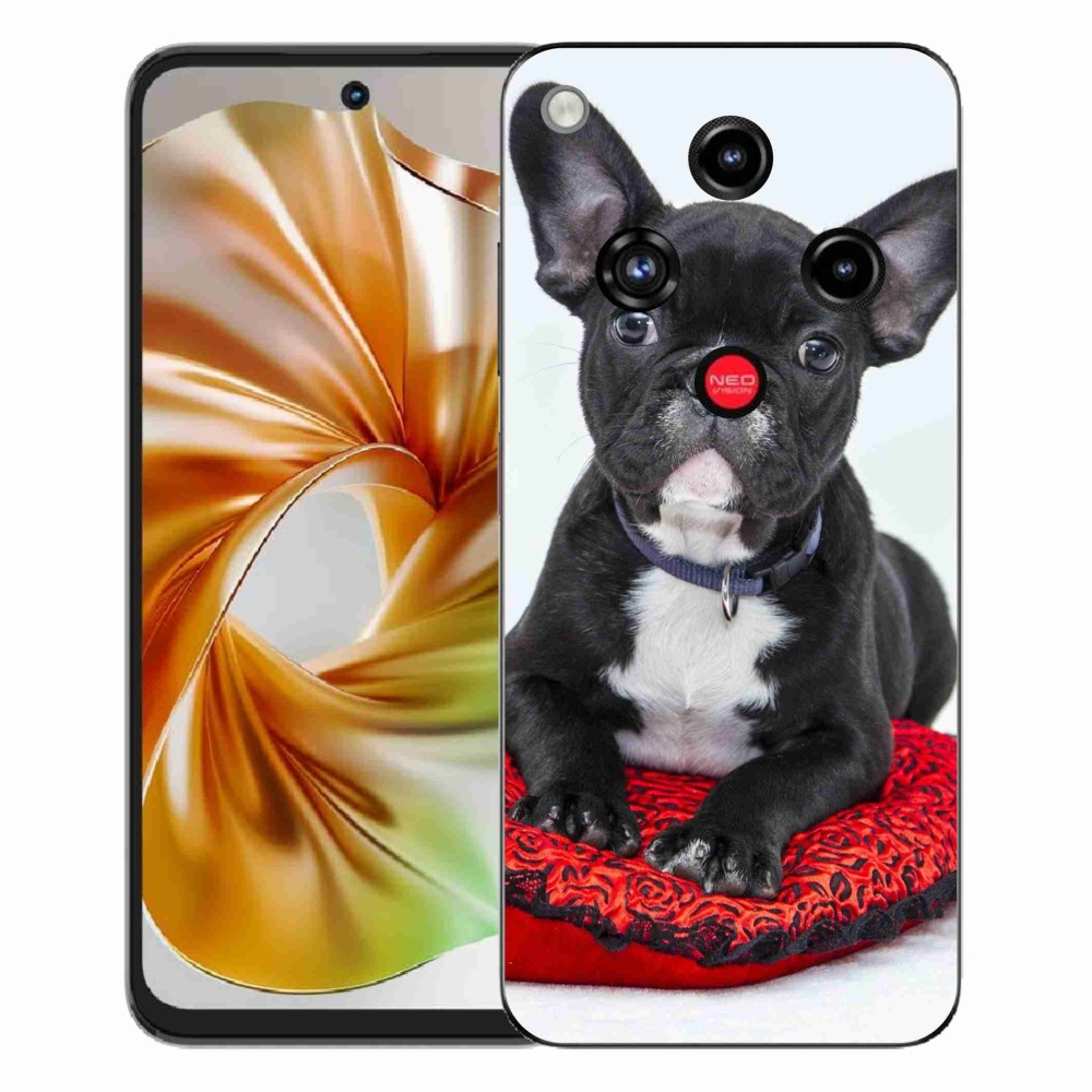 Gelový kryt mmCase na ZTE Nubia Focus 2 - buldok
