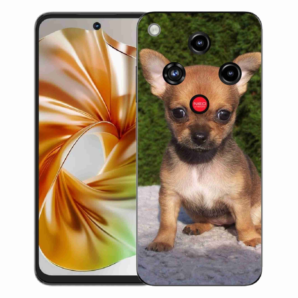 Gelový kryt mmCase na ZTE Nubia Focus 2 - čivava 3