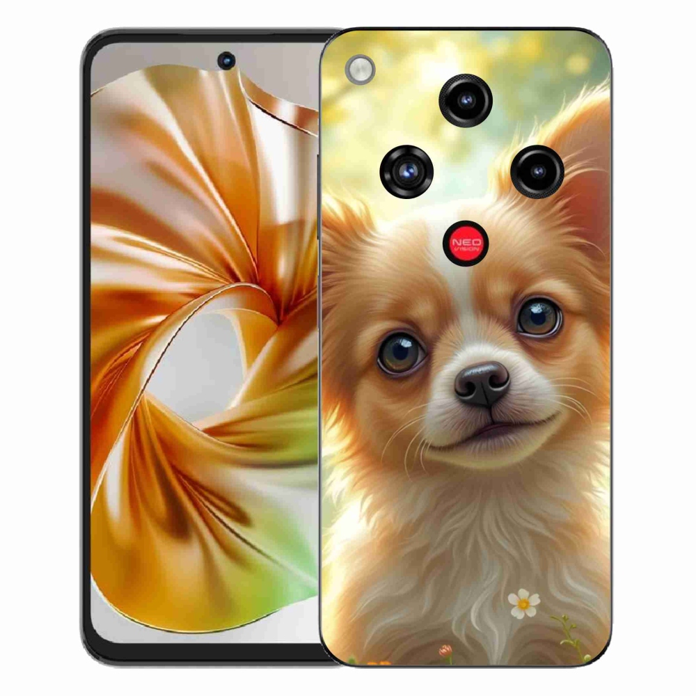 Gelový kryt mmCase na ZTE Nubia Focus 2 - čivava 5