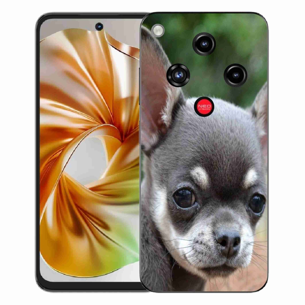 Gelový kryt mmCase na ZTE Nubia Focus 2 - čivava