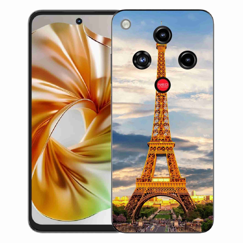 Gelový kryt mmCase na ZTE Nubia Focus 2 - eiffelova věž 3