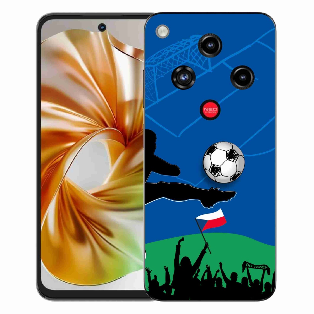 Gelový kryt mmCase na ZTE Nubia Focus 2 - fanoušci fotbalu