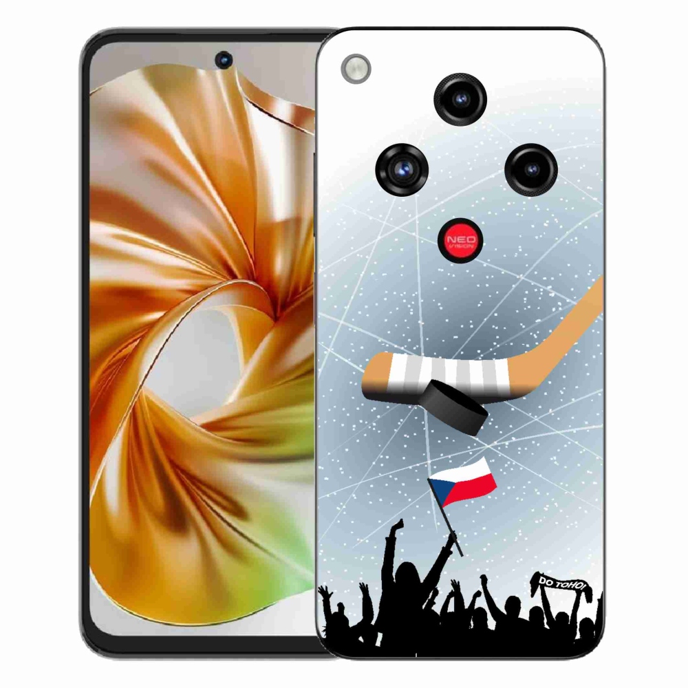 Gelový kryt mmCase na ZTE Nubia Focus 2 - fanoušci hokeje