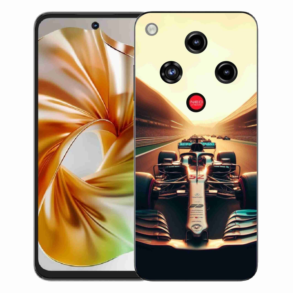 Gelový kryt mmCase na ZTE Nubia Focus 2 - formule 1