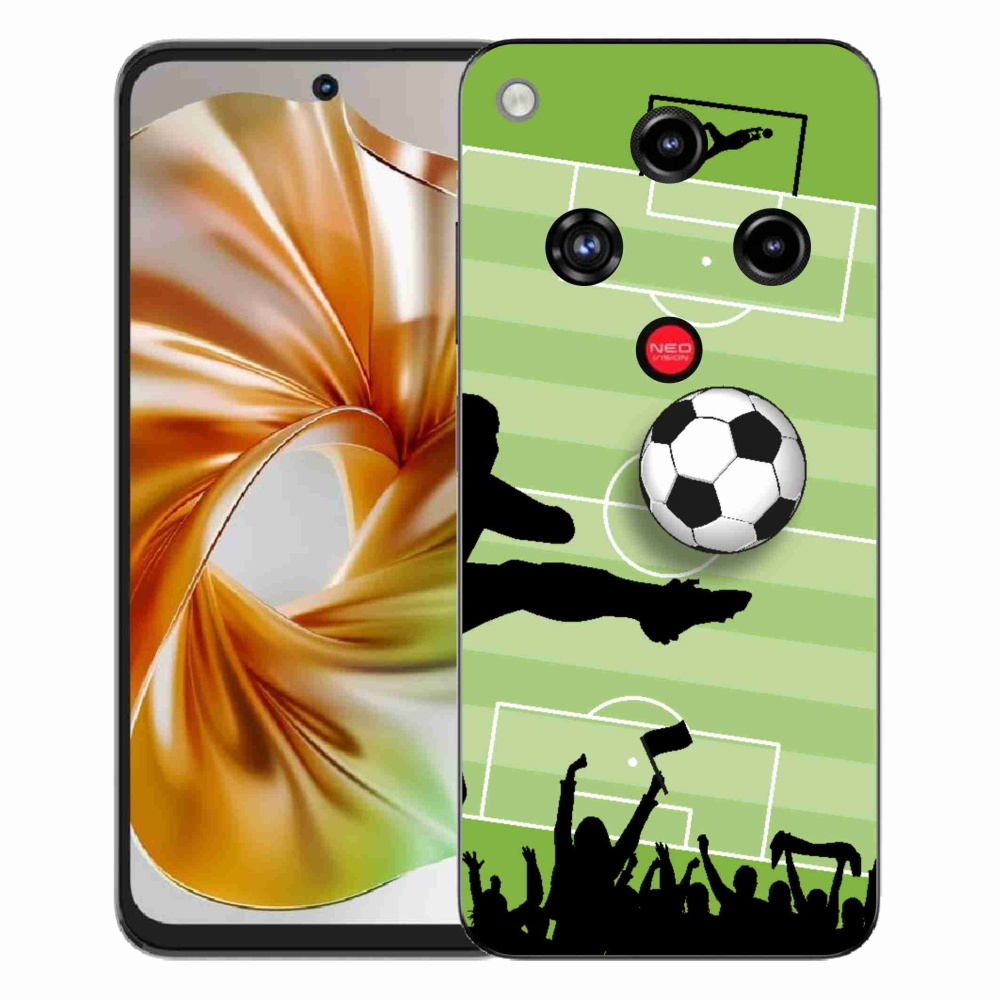 Gelový kryt mmCase na ZTE Nubia Focus 2 - fotbal 3