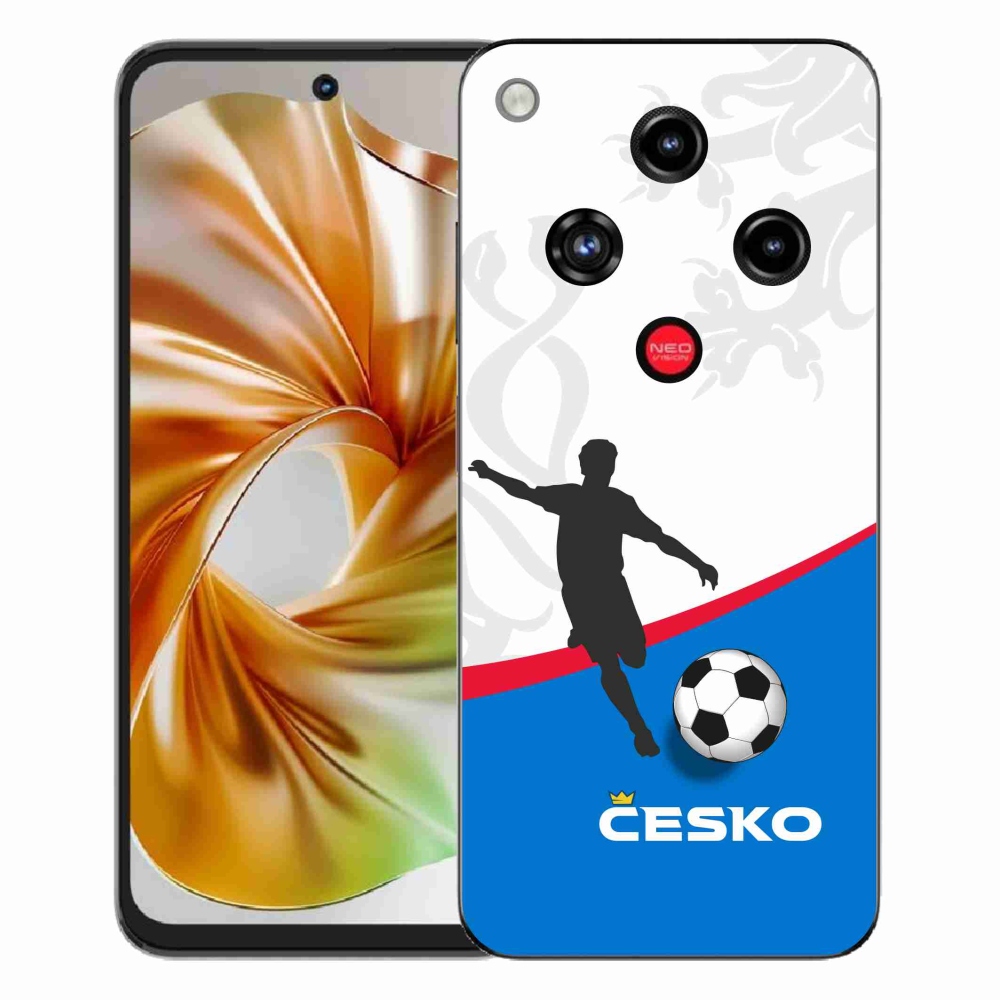 Gelový kryt mmCase na ZTE Nubia Focus 2 - fotbal Česko 1