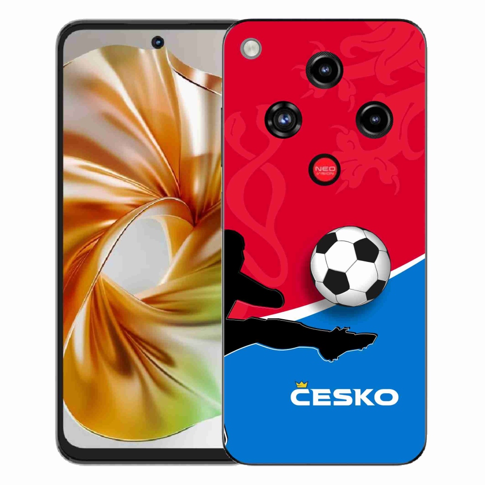 Gelový kryt mmCase na ZTE Nubia Focus 2 - fotbal Česko 2