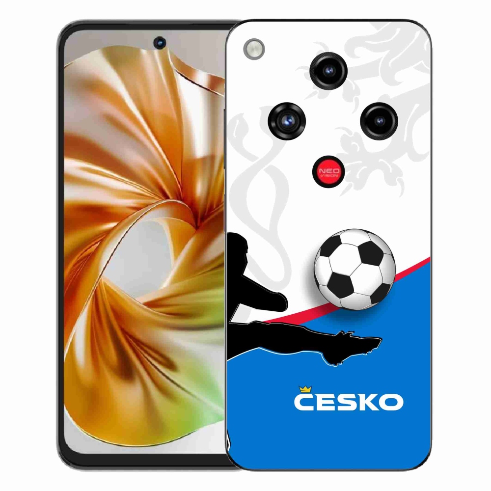 Gelový kryt mmCase na ZTE Nubia Focus 2 - fotbal Česko 3