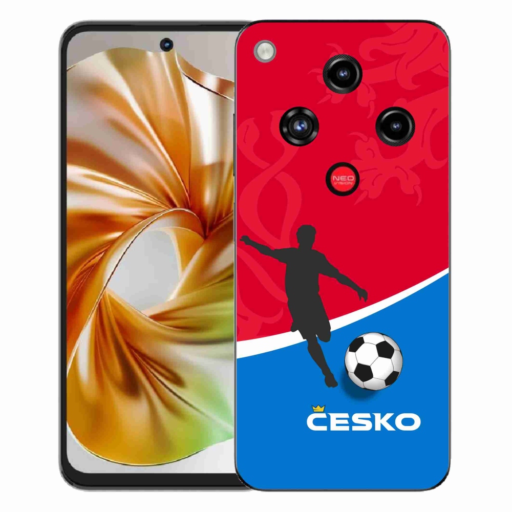 Gelový kryt mmCase na ZTE Nubia Focus 2 - fotbal Česko