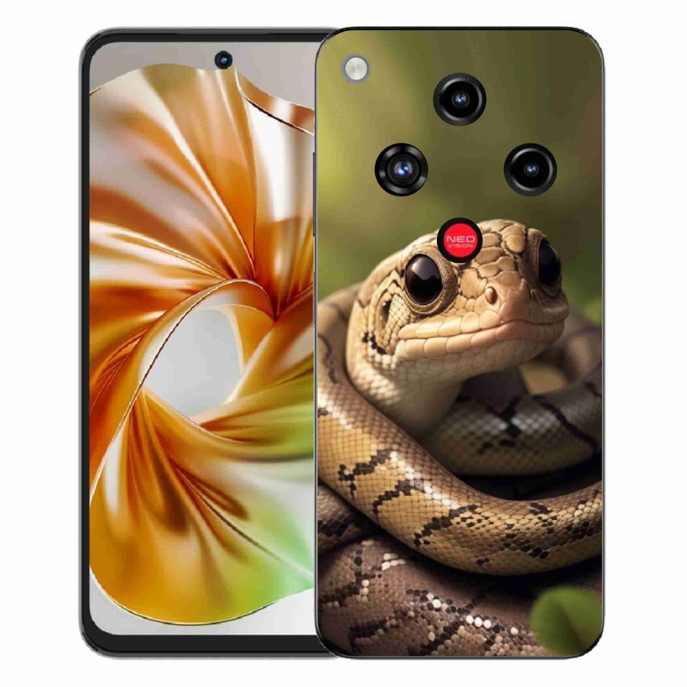 Gelový kryt mmCase na ZTE Nubia Focus 2 - had 1