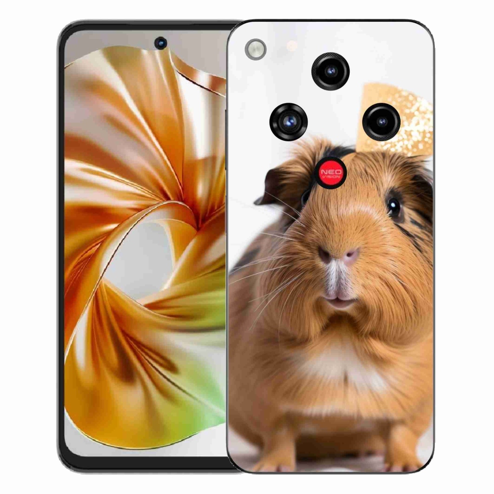 Gelový kryt mmCase na ZTE Nubia Focus 2 - hnědé morče
