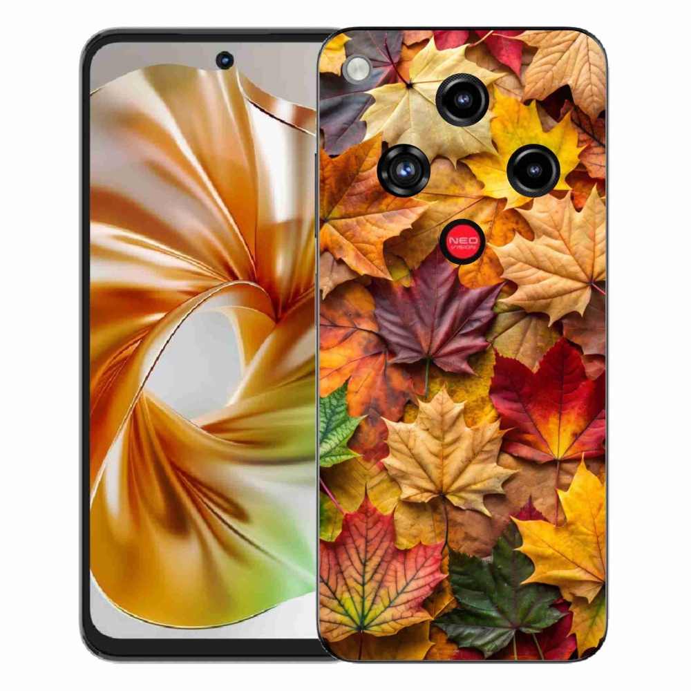 Gelový kryt mmCase na ZTE Nubia Focus 2 - javorové listy 2