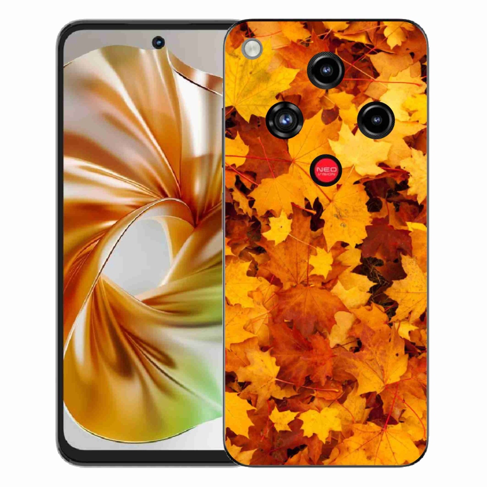 Gelový kryt mmCase na ZTE Nubia Focus 2 - javorové listy
