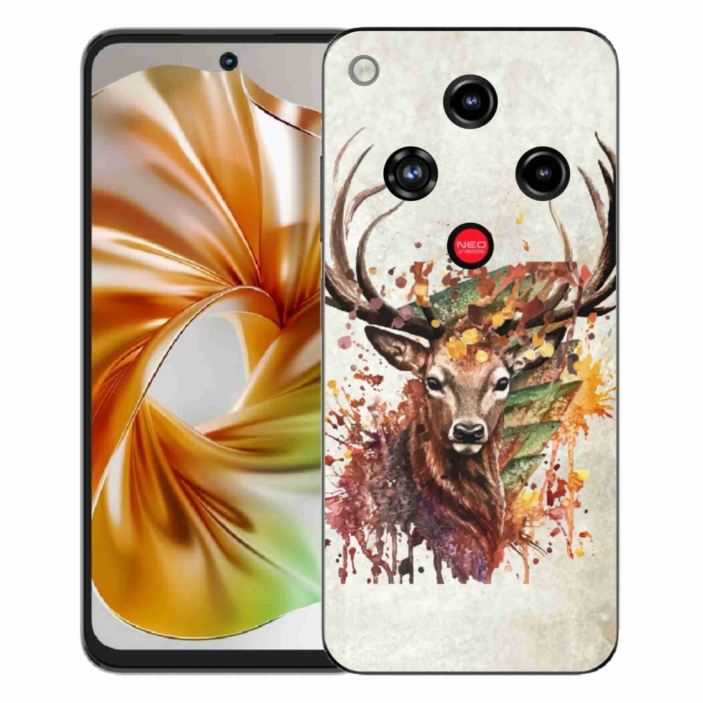 Gelový kryt mmCase na ZTE Nubia Focus 2 - jelen 1
