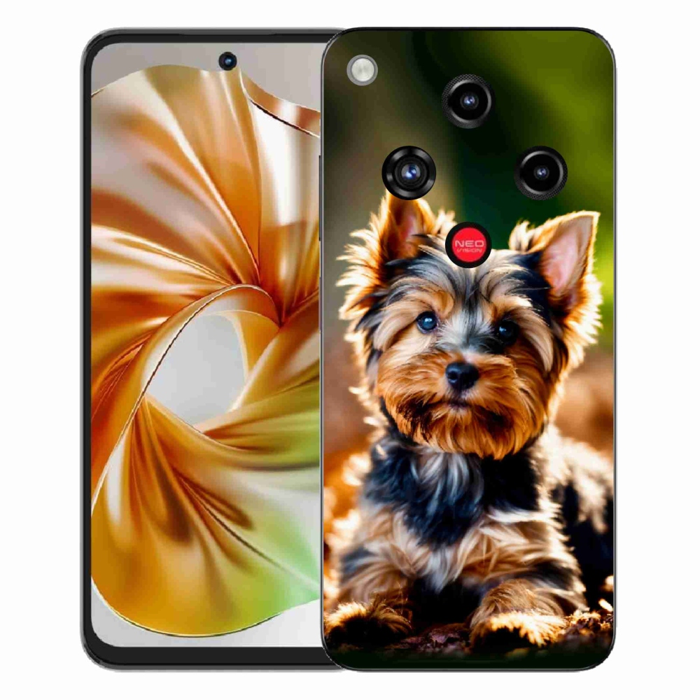 Gelový kryt mmCase na ZTE Nubia Focus 2 - jorkšír 10